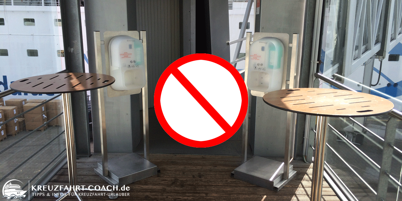 AIDA – Verbotene Gegenstände an Bord