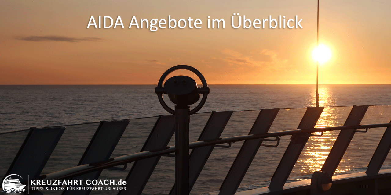 AIDA Angebote im Überblick