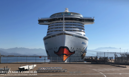 AIDA Liegeplätze nach Häfen: Karte & Kurzinfos