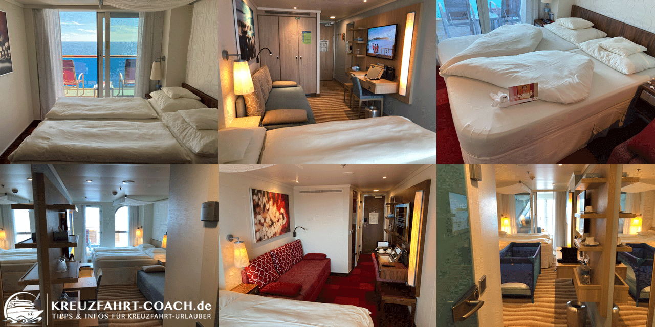 AIDA Kabinen Bilder im Überblick