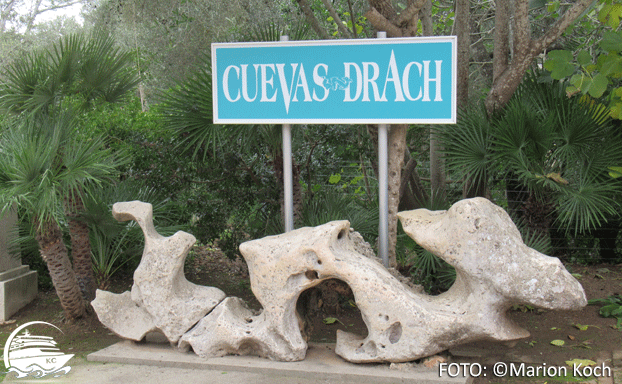 Eingang Drachenhöhlen von Porto Cristo Ausflugstipps-Mallorca - Eingang Drachenhöhlen von Porto Cristo