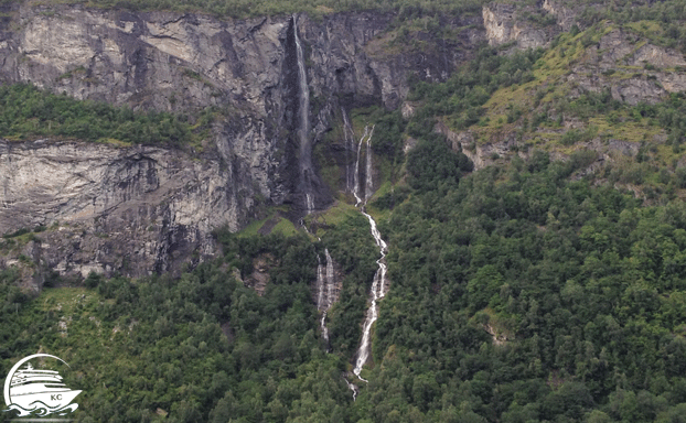 Wasserfall Ausflugstipps Geiranger - Wasserfall