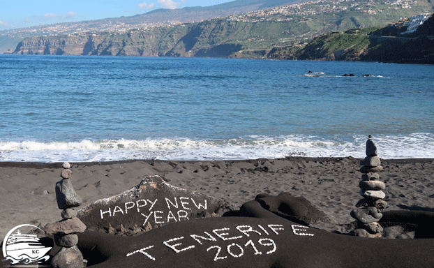 Sandburg am Strand von Teneriffa Kreuzfahrt 16 - Kanaren & Madeira