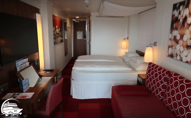 AIDAnova Kabine 10243 AIDAnova Verandakabine Komfort mit 3 Betten