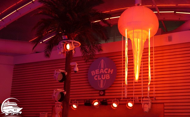 Beach Club AIDAnova Erfahrungen - Entertainment - Beach Club