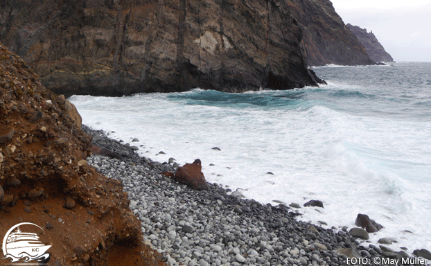 Steinstrand im Anaga Naturreservat Teneriffa Sehenswürdigkeiten - Steinstrand im Anaga Naturreservat