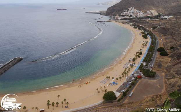 Strand Las Teresitas Teneriffa Sehenswürdigkeiten - Strand Las Teresitas