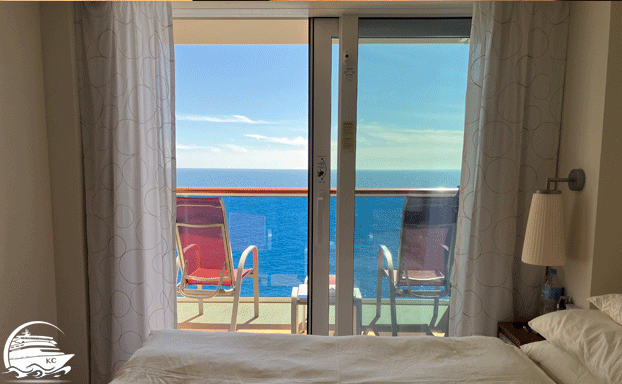 Tür auf - Frischluft rein AIDA Verandakabine - Tür auf - Frischluft rein