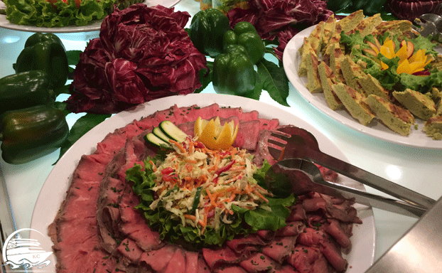 Essen an Bord AIDAperla Reisebericht 2017 - Essen an Bord