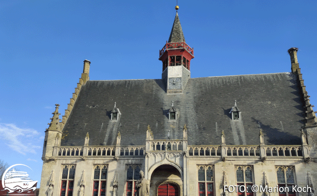 Rathaus von Damme Ausflugstipps Zeebrügge / Brügge - Rathaus von Damme