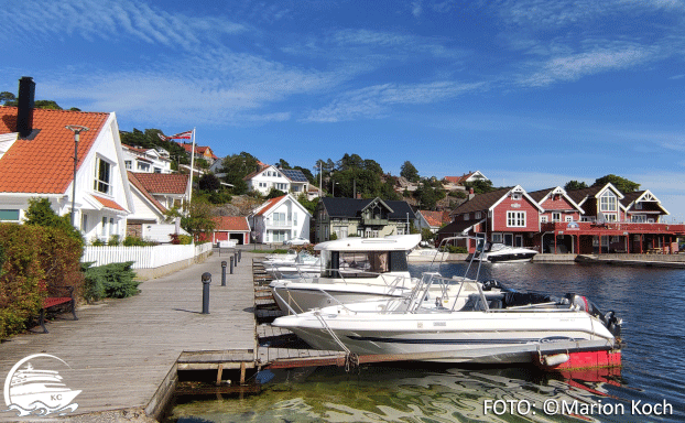 Kleiner Hafen von Høllen Ausflugstipps Kristiansand - Kleiner Hafen von Høllen