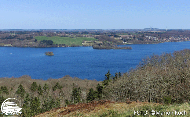 Blick auf den Julsee Ausflugstipps Aarhus - Blick auf den Julsee