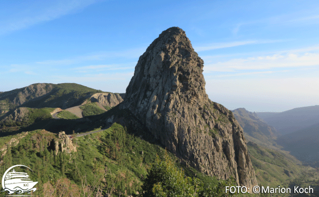 Roque de Agando La Gomera Sehenswürdigkeiten - Roque de Agando