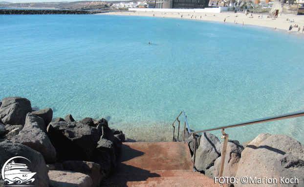 Stadtstrand von Puerto del Rosario Ausflugstipps Fuerteventura - Stadtstrand von Puerto del Rosario