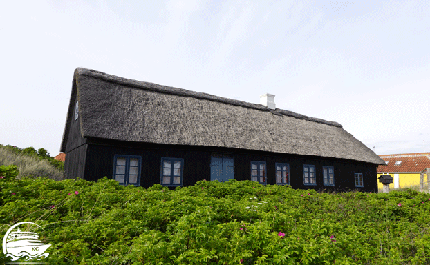 Haus mit Reetdach im Küstenmuseum Skagen Skagen Sehenswürdigkeiten - Haus mit Reetdach im Küstenmuseum Skagen