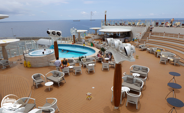 Ocean Deck auf AIDAcosma AIDA Schiffe - Helios Klasse - Ocean Deck auf AIDAcosma