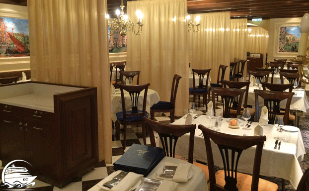 Ristorante Casa Nova auf AIDAprima AIDA Schiffe - Hyperion Klasse - Ristorante Casa Nova auf AIDAprima