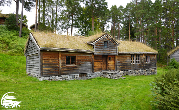 Historisches Haus Ålesund Ausflug - Sunnmøre-Museum (Freilichtmuseum) - Historisches Haus