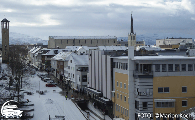 Blick auf Bodø Ausflugstipps Bodø - Blick auf Bodø