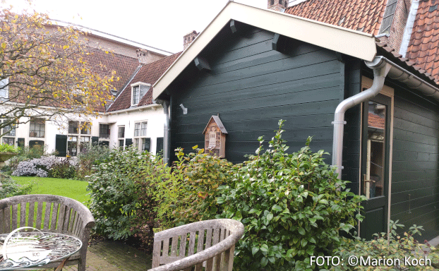 Einer der Hofjes in Haarlem Ausflugstipps Ijmuiden - Einer der Hofjes in Haarlem
