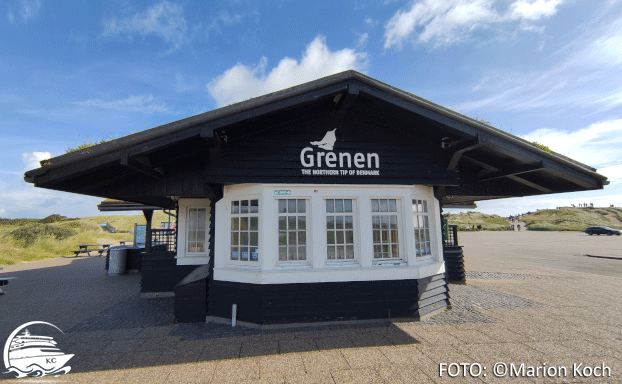 Kiosk am Parkplatz Grenen Skagen - Kiosk am Parkplatz Grenen