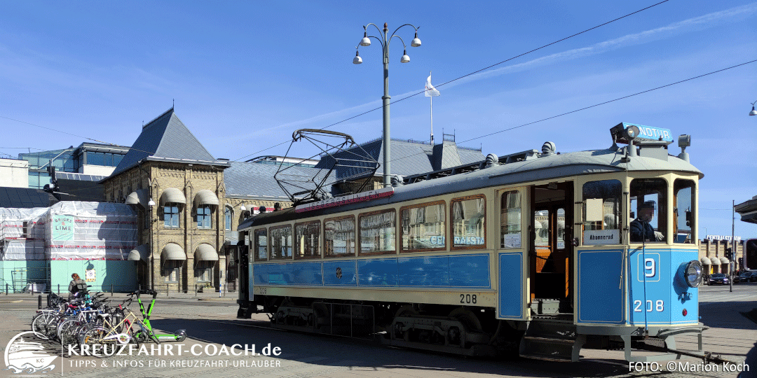 Historische Straßenbahn in Göteborg Ausflugstipps Göteborg - Historische Straßenbahn in Göteborg