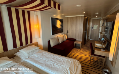 Kreuzfahrtblog 17 AIDAperla Kabinen Bewertung