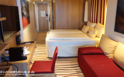 Kreuzfahrtblog 26 AIDAprima Kabinen Bewertung