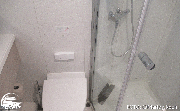 Bad Mein Schiff 7 Einzelkabine - Bad