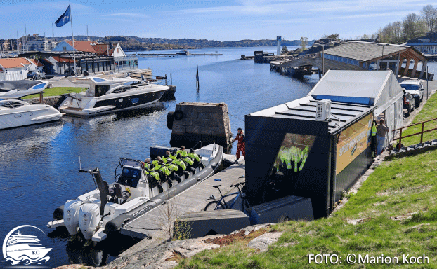 Ausflugstipps Kristiansand - Abfahrt der RIB Boote