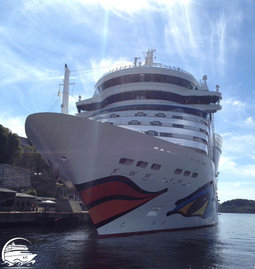 AIDAbella im Hafen von Oslo Kurzreise ab Warnemünde nach Oslo und Kopenhagen