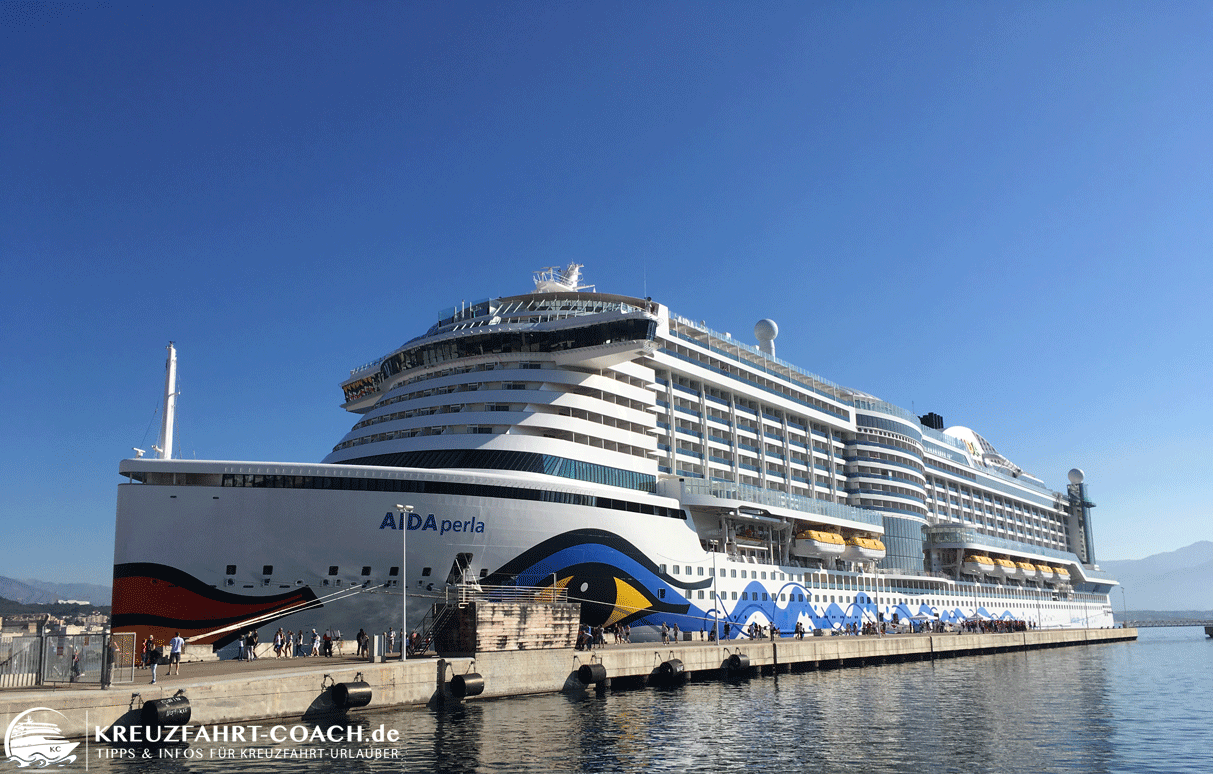 AIDA Perla buchen - AIDAperla Route 2018
