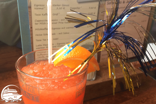 Center Parcs Cocktail Cocktail von Cocktail Plant im Center Park Nordseeküste 2017