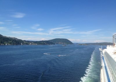 Blicj auf den Oslo Fjord