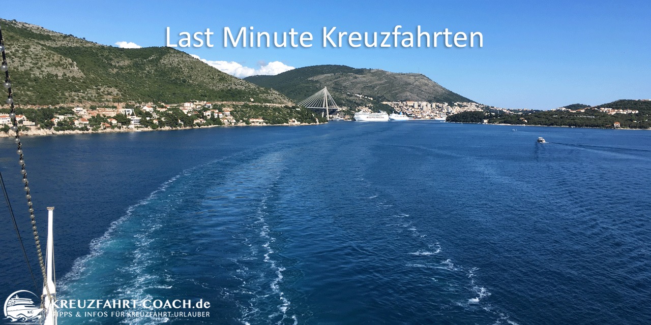 Last Minute Kreuzfahrt - Kreuzfahrten Restplätze